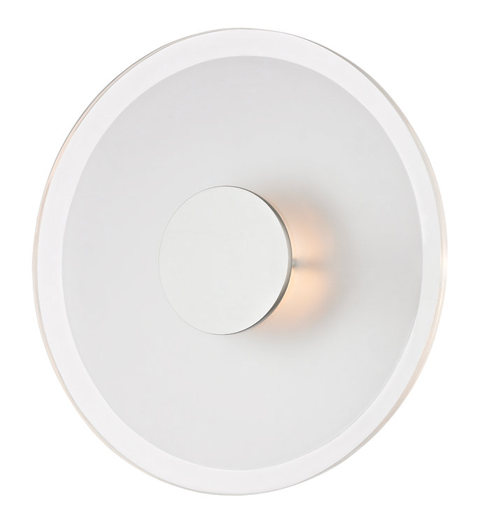 Guthrie 1 - Light LED Wallchiere, Aged Brass, 4" H X 13" W X 4" D