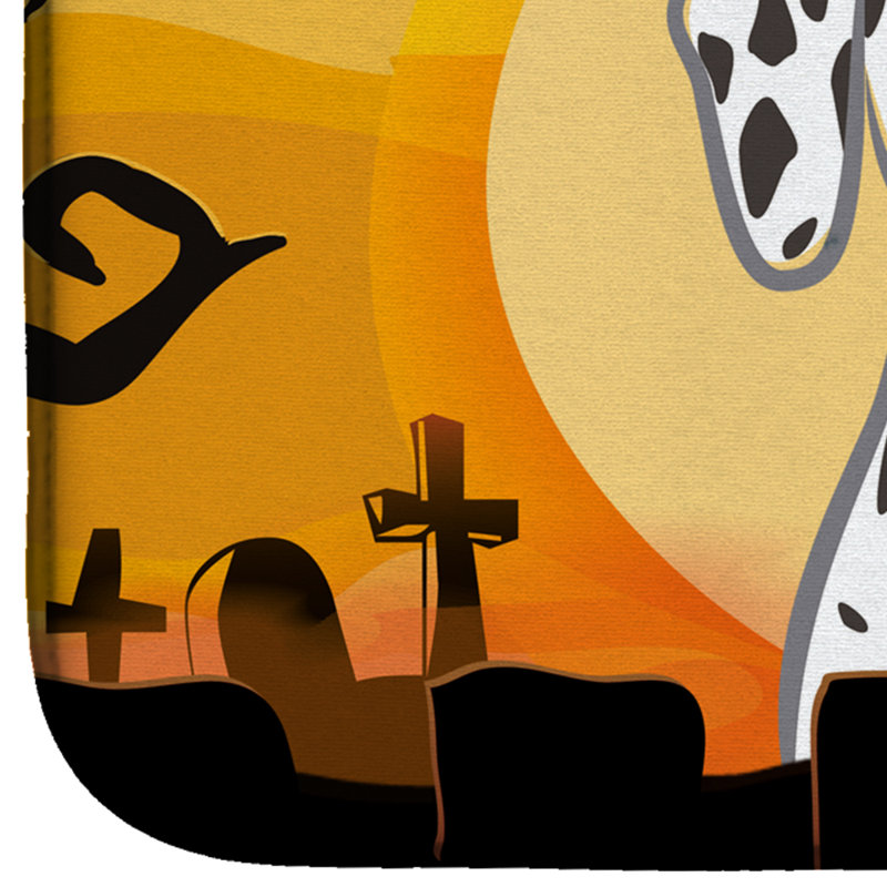 Tapis de séchage halloween dalmatien