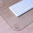 Glaciermat Glass Desk Pad 19" x 24"-1404124634