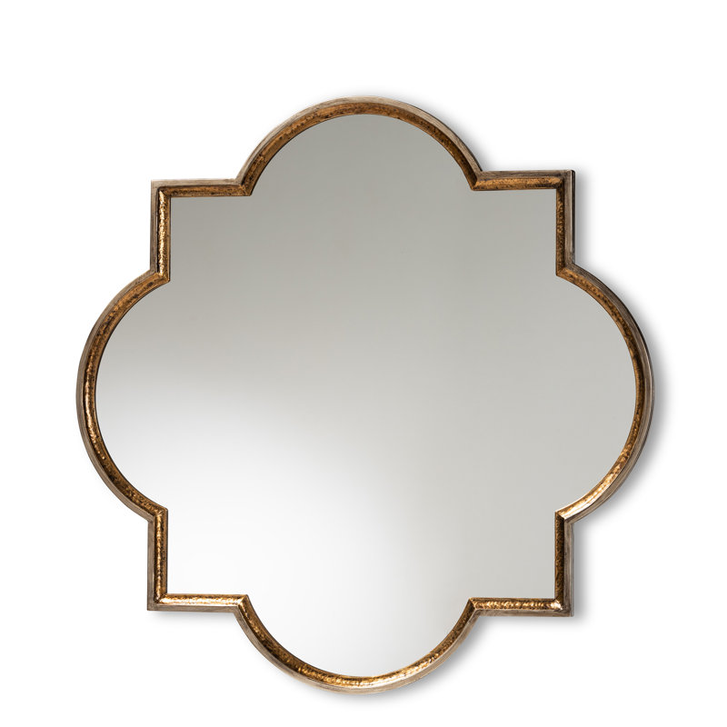 Miakayla Metal Flat Wall Mirror