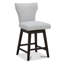 Tabouret de comptoir pivotant 26 po Alvino-2073509678