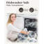 Gotham Steel Cream 14'' Ultra Nonstick Ceramic Family Pan with Helper Handle