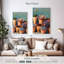 Plante grasse Harnek sur table-108363574