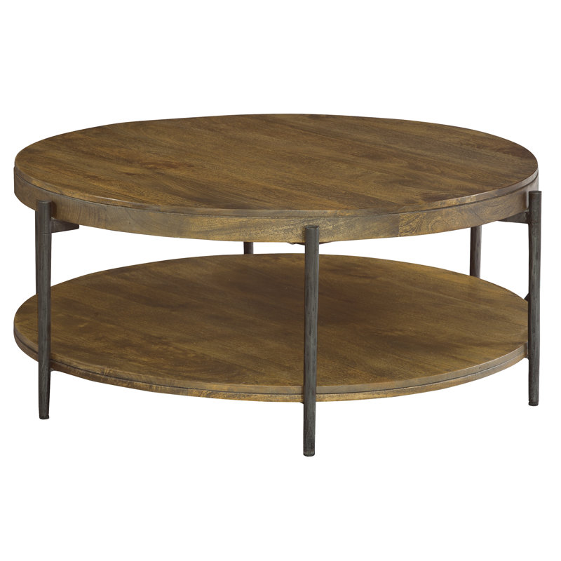Aliceville Solid Wood Coffee Table, Walnut