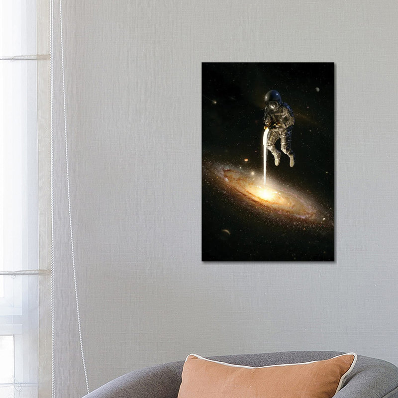 The Milky Way 1 Piece Wrapped Canvas Wall Art, 66.04 cm H x 45.72 cm W
