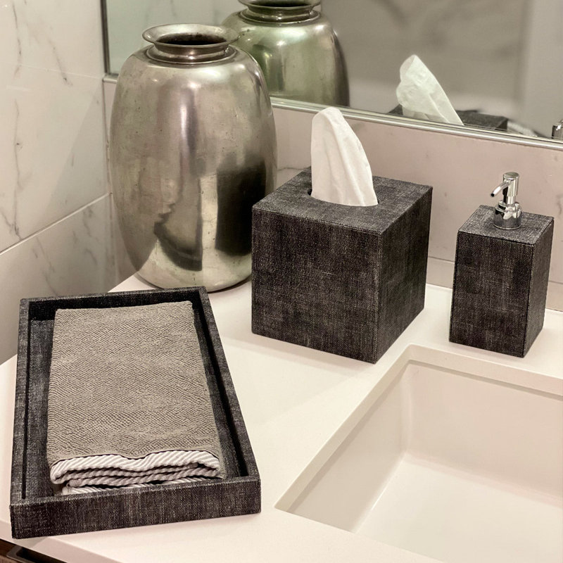 Luster Soap Dispenser, Smoke