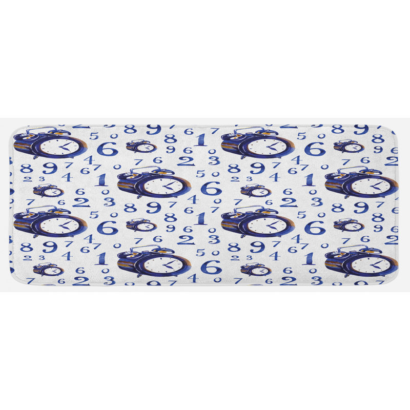 Modern & Contemporary Polyester Kitchen Mat