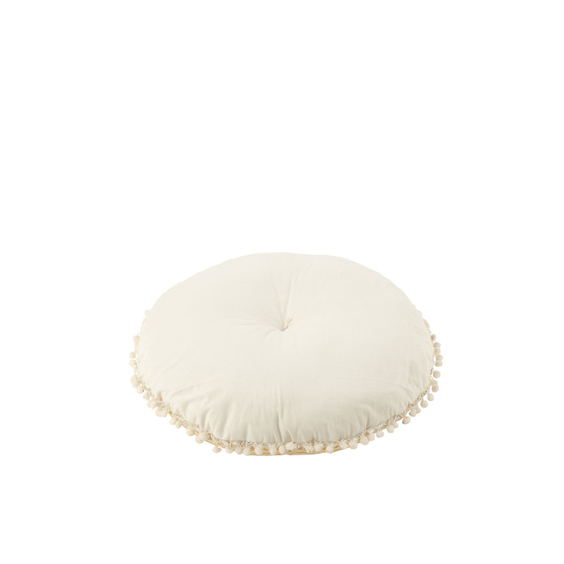 Spring / Summer 2024 50cm Wide Round Floral Pouffe Ottoman