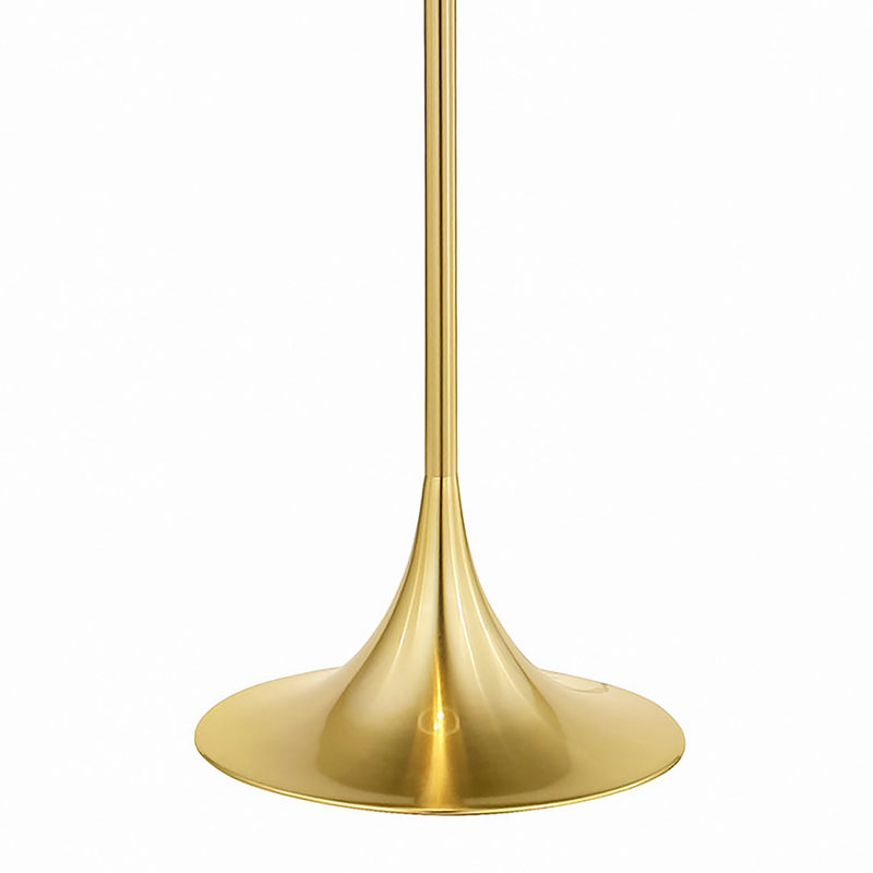 Lampe sur pied en métal 65 po Gold
