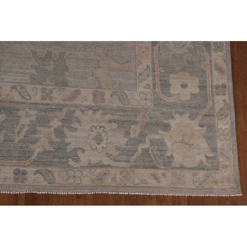 Vegetable Dye Oushak Large Area Rug 10x14