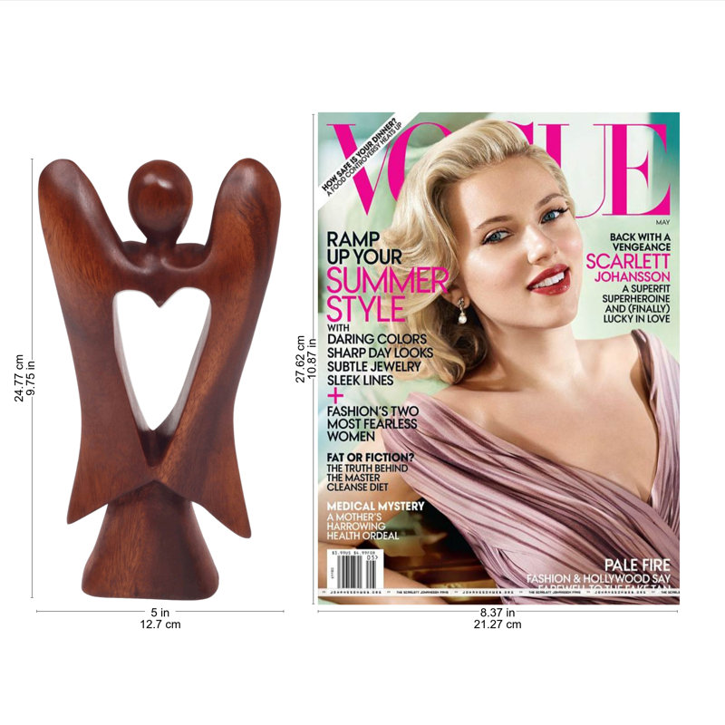 Figurine en bois Afrin