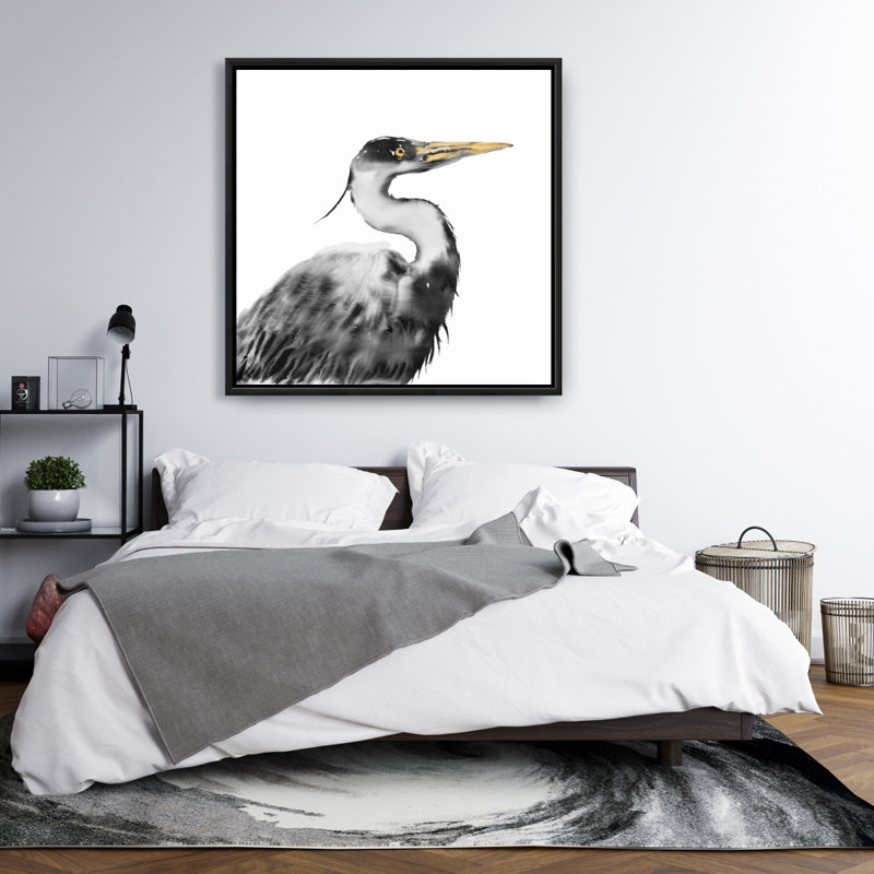 «Great Heron» sur toile