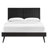 Alana Wood Platform Bed with Splayed Legs-289764531-289764534