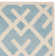 Fung Hand Woven Flat Weave Wool/Cotton Geometric Rug in Light Blue/Ivory
