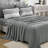 8-Piece Striped Comforter Set, All Season Boho Microfiber Bed in a Bag with Sheets-123554071-123554073