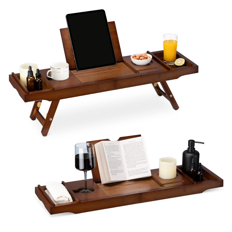 Bamboo Bath Caddy, Natural