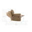 Causeuse inclinable en similicuir 82,7 po Ellinger-49206549