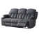 Modern Recliner Sofa, Cozy 3 Seater Recliner With Dual Wingback, Plush Fabric Reclining Couch With  , Recliner Sofas For Living Room