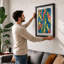 Crowded Collective Expressionism - Framed Print-122742225-122742231