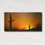 « Coucher de soleil dans le désert » de Jonathan Ross, tableau mural en métal doré, 122 x 61 cm-611268569