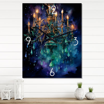 Horloge murale Chandelier