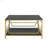 Square Glass Coffee Table-1149929687