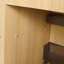 Meuble-lavabo autoportant de 60 po avec double lavabo en résine, porte à fermeture en douceur 4 et support de rangement à 3 ouvertures, emballage KD, contreplaqué-125514860