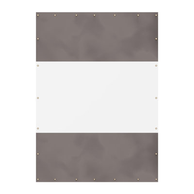 Rideau transparent d'extérieur robuste