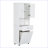Modern Tall Bathroom Cabinet with Laundry Basket