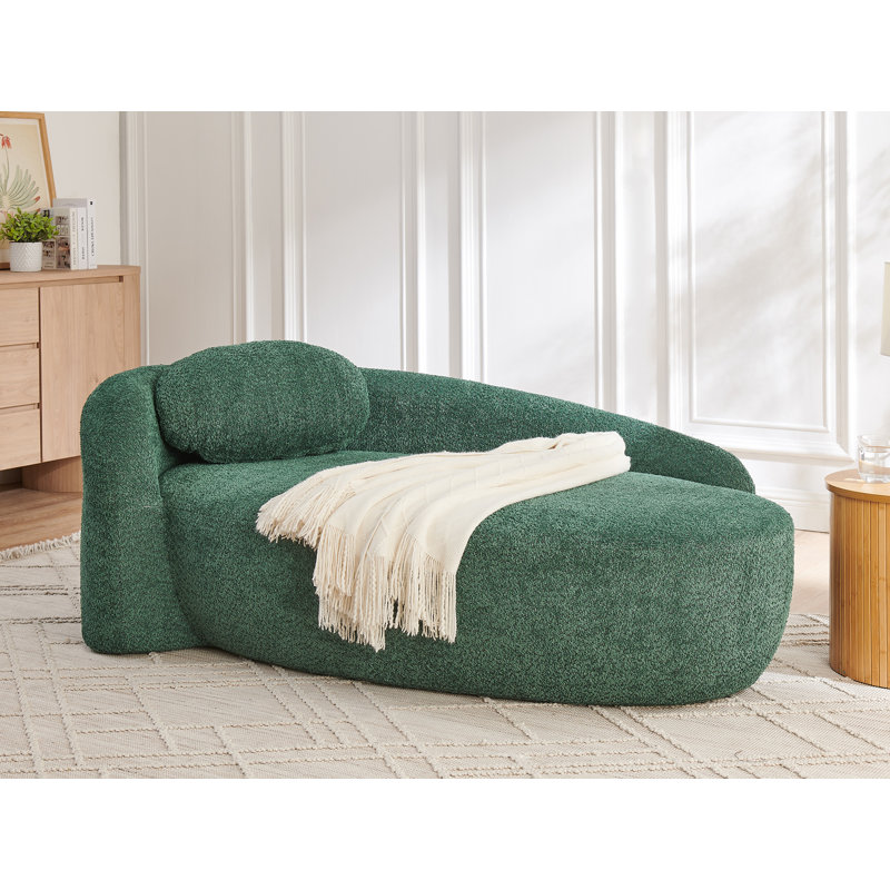 Méridienne rembourrée 38 po, Vert