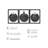 Wooden & Acrylic Islamic Wall Art Set – Ayatul Kursi, Surah Al-Falaq & Surah Al-Nas Arabic Calligraphy-2114839466-2114839467