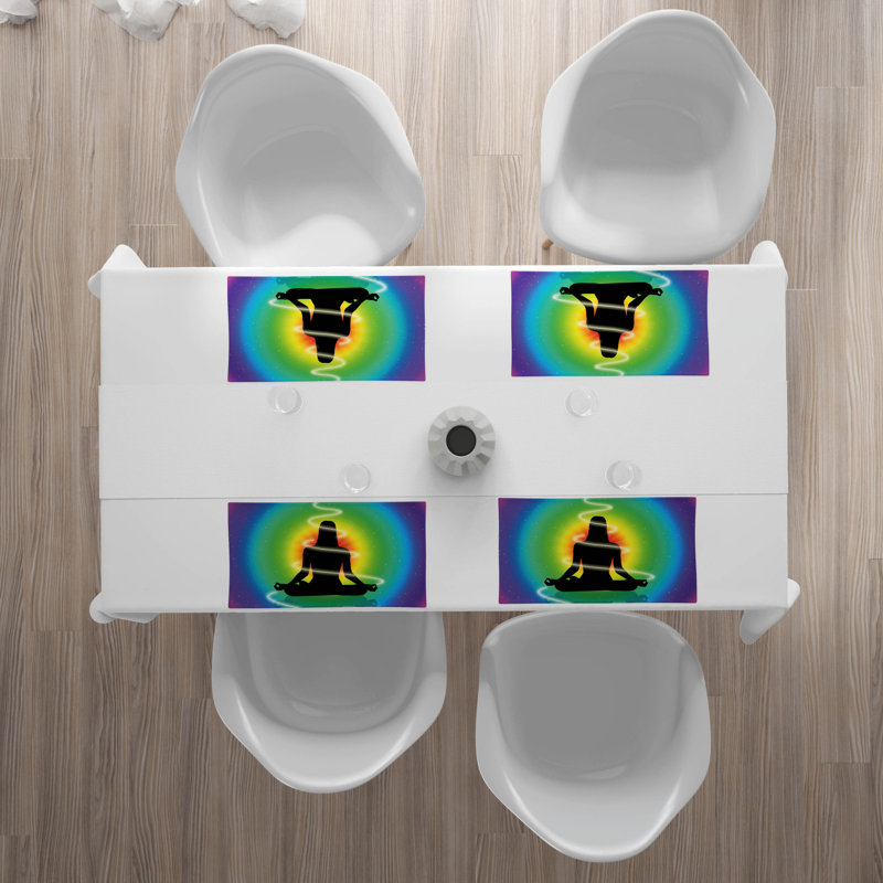 Polyester Abstract Rectangle Placemat