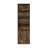 Jensen Farmhouse 6-Shelf Display Bookcase, Bookshelf with Doors-1685763635