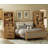 2 Column 3 Tier Bookcase With Drawer,73.3" Tall Floor Standing Bookshelf,Modern Farmhouse Display Storage Cabinet With Adjustable Shelves-2072621552