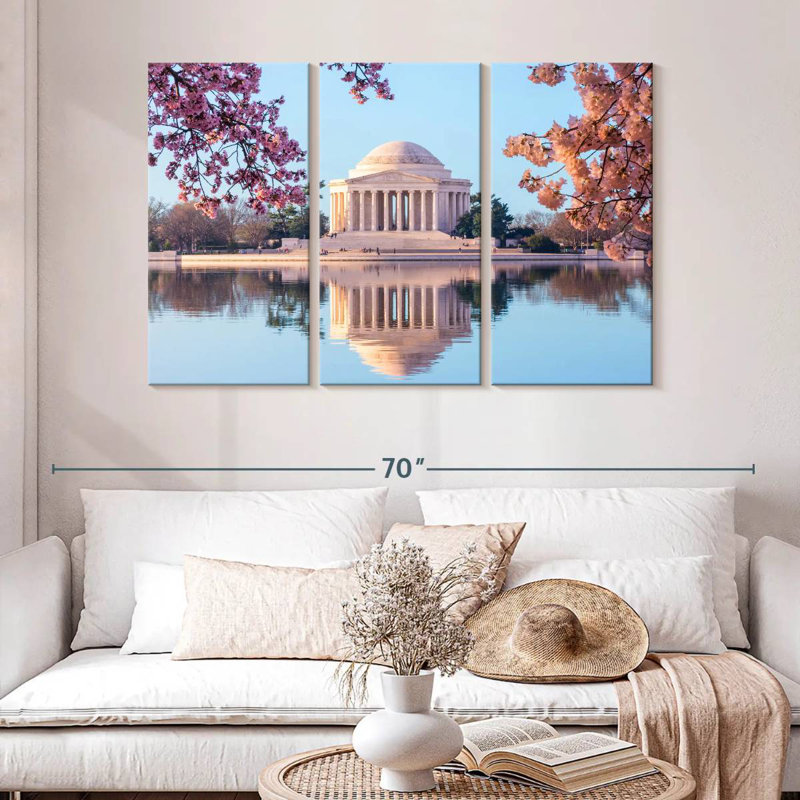 Lilie Jefferson Shrine Reflection, 32" H x 50" W