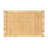 Rafina Coastal Tiered Rectangle Rattan Side Table