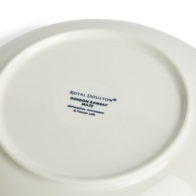 Gordon Ramsay Maze Line Pasta Bowl 9.5" Set of 4