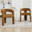 Modern Upholstered Barrel Dining Chairs-106872029