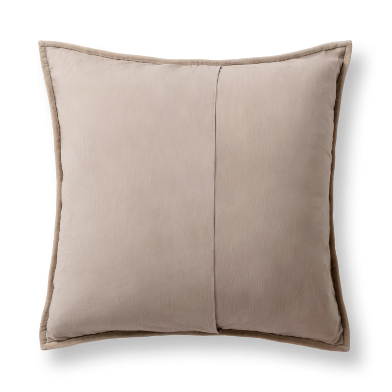 Elms 4-Piece Velvet Cotton Blend Quilt Set, Beige