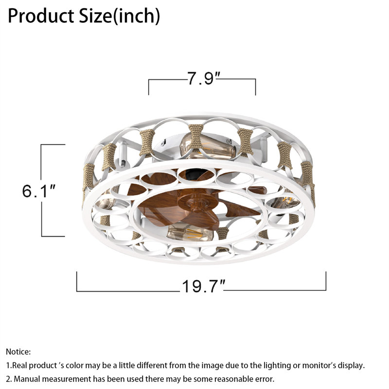 Frieslander 6.06'' Ceiling Fan with Light Kit