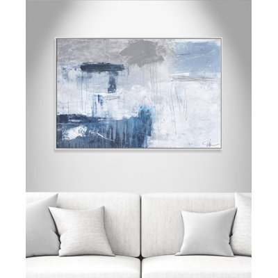 Nordic Ice - cadre flottant, reproduction d'art sur toile