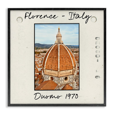 Florence, Italie, vue de voyage, estampe numérique, design par Val Rhodes