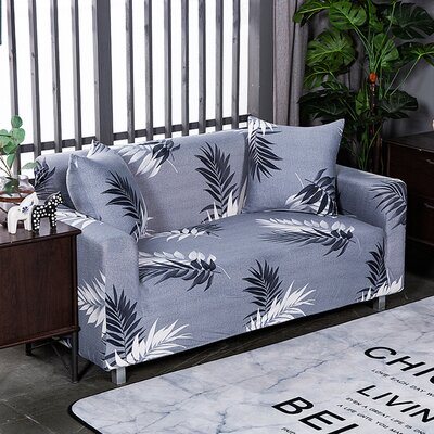 Boshen Box Cushion Sofa Slipcover & Reviews | Wayfair