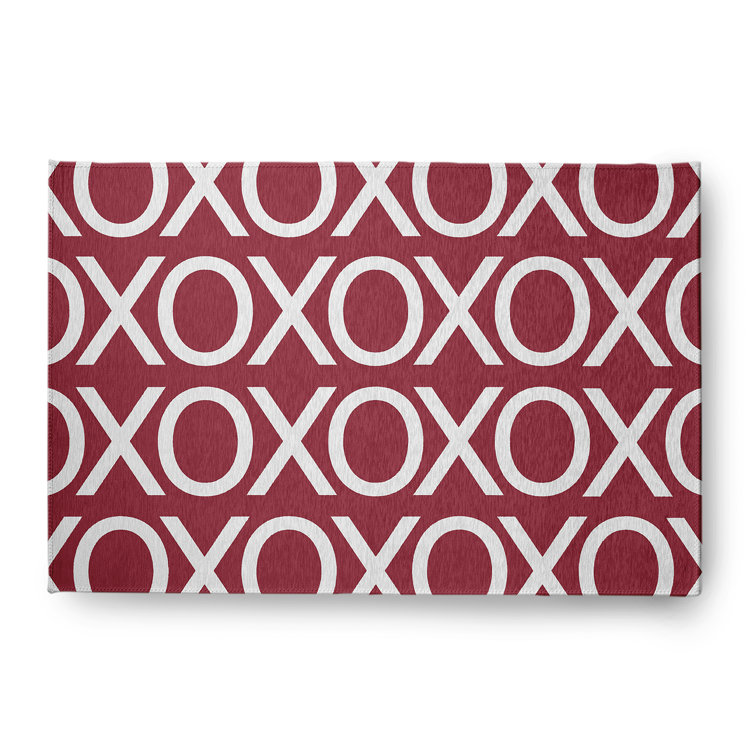 Chenille Geometric Indoor Rug