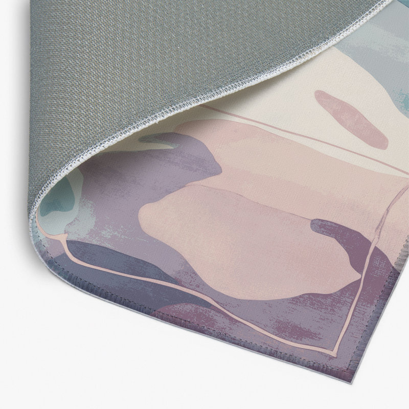 Tapis intérieur et extérieur Tranquil Streams, Rectangulaire 8 pi x 10 pi