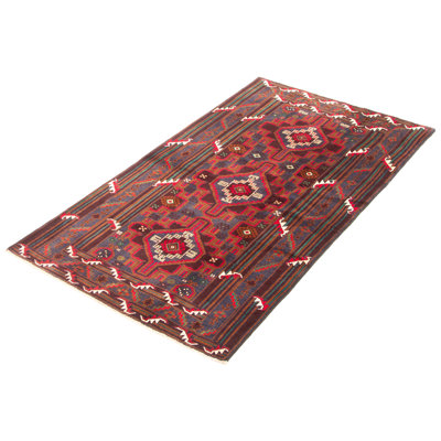 Teimani Charcoal Rug 3'7" x 6'5"