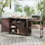 78.26 " W Kitchen Island with Stainless Steel Top-2026738528