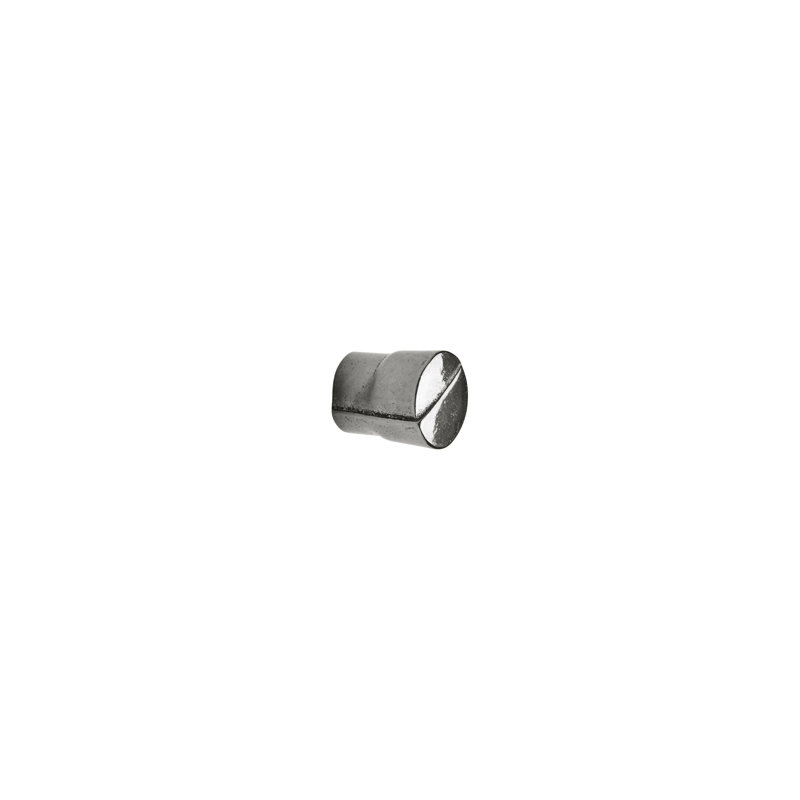 Shift Bronze Cylindrical Knob, White Bronze Medium