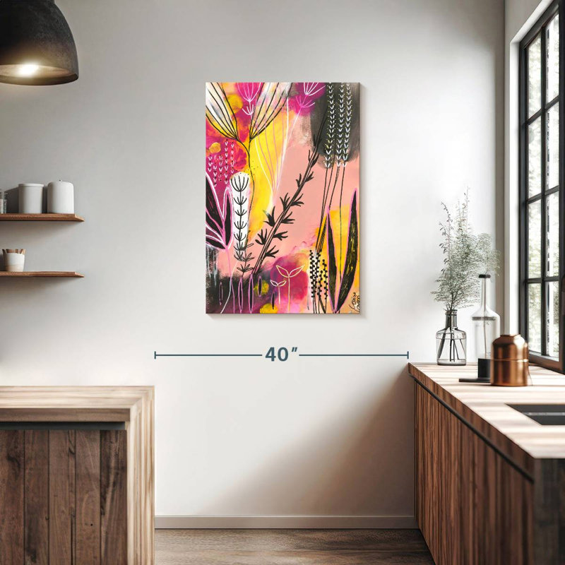 Harnek Spring In Pink, 36" H x 24" W