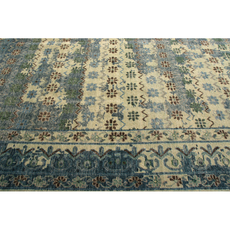 One-of-a-Kind 8' X 9'10" Hand Knotted Area Rug